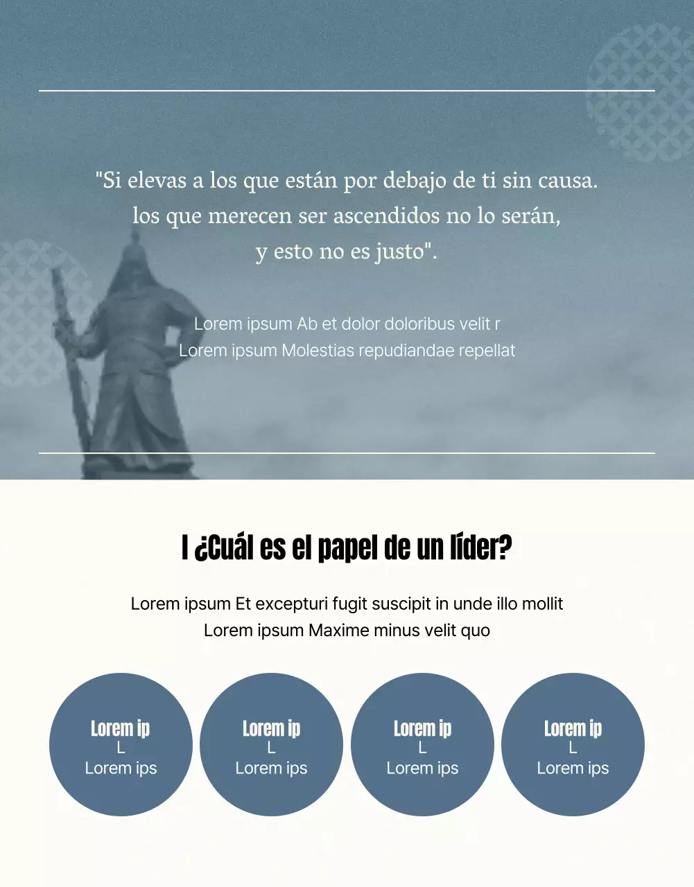 Guía de formación para el liderazgo azul y gris