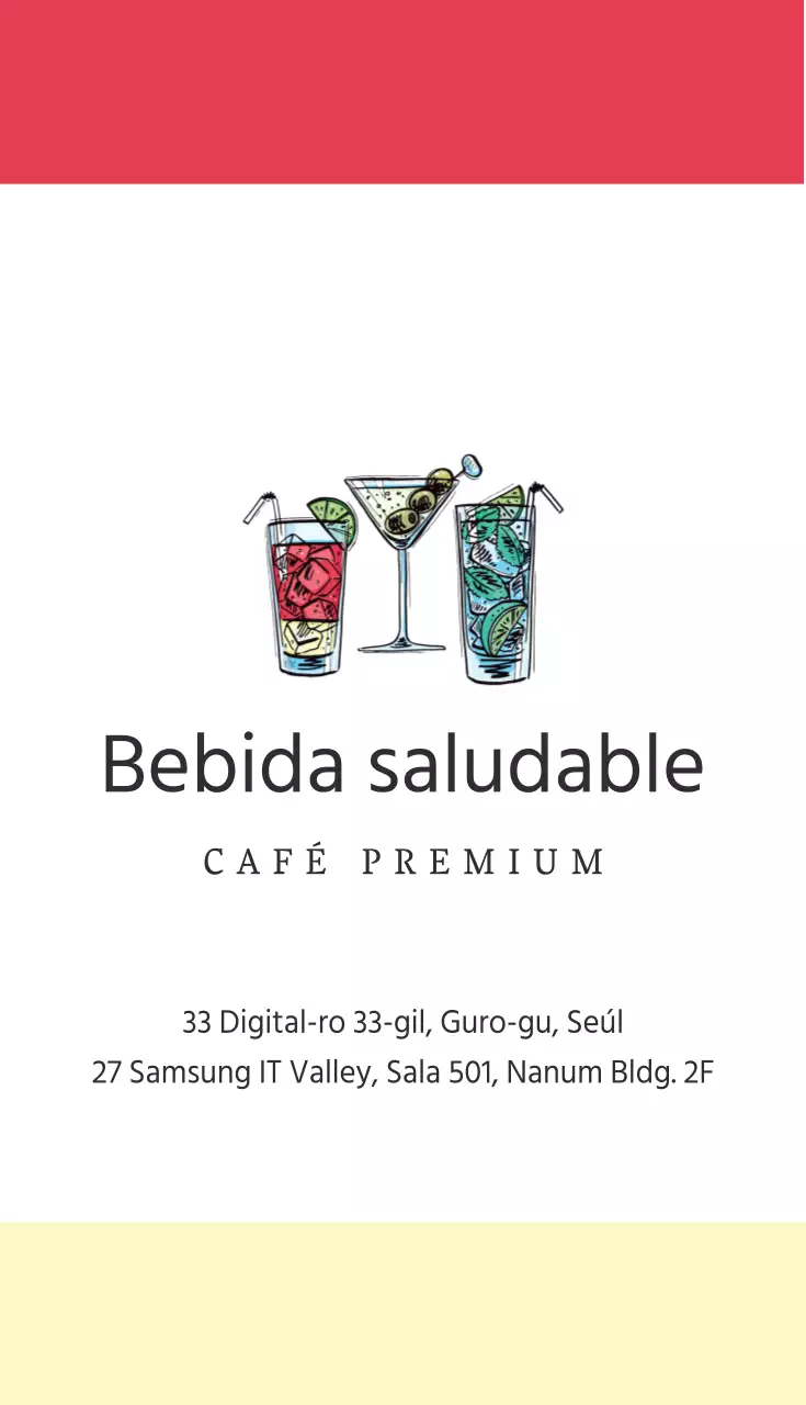 Bebida saludable