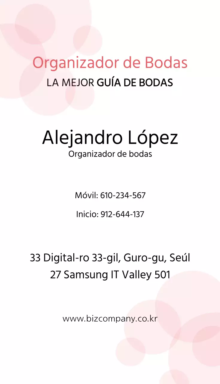 Organización de bodas