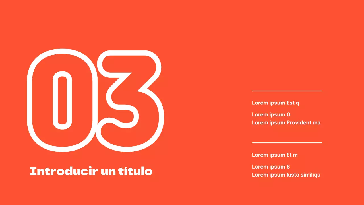 Presentaciones limpias