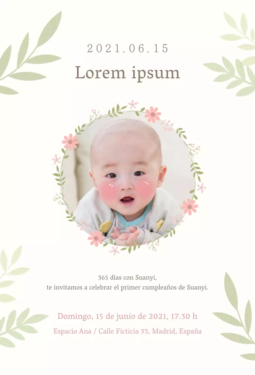 Tarjeta de la Fiesta de la Piedra