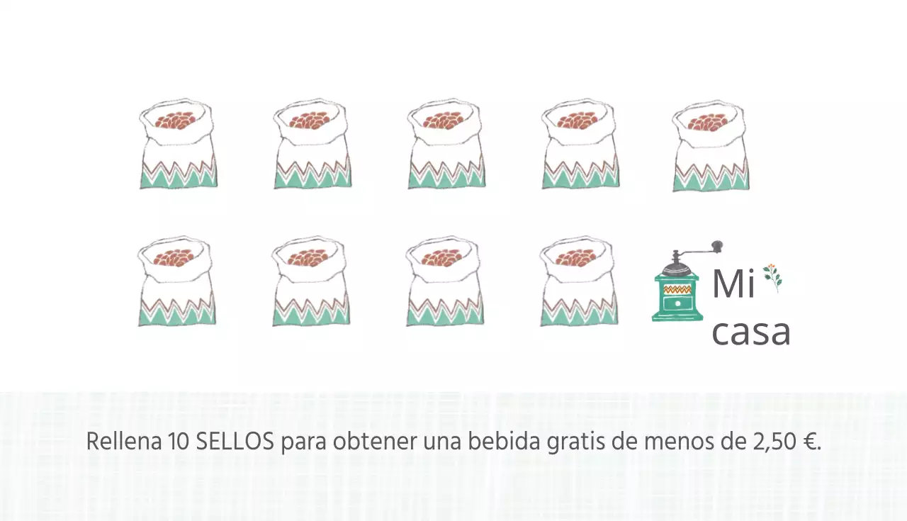 Tarjetas de visita de cafetería