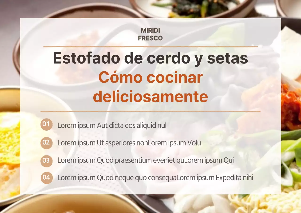 Recetas de fotografía de alimentos en restaurantes