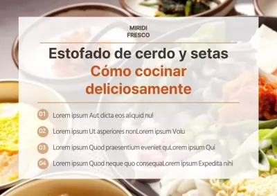Recetas de fotografía de alimentos en restaurantes