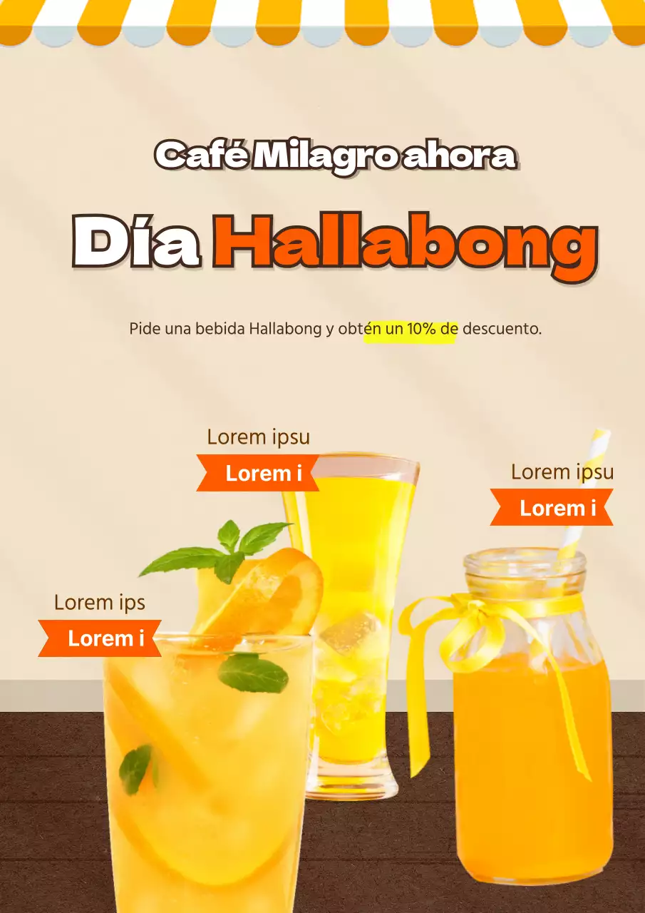 YellowHalla BongBebidasDiseño