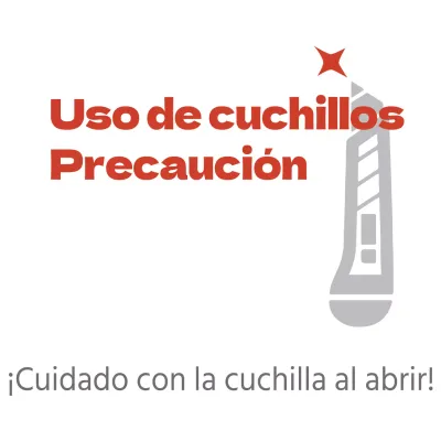 Cuidado con los cuchillos