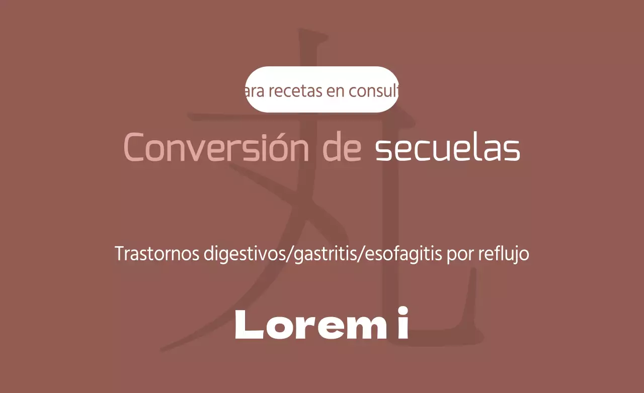 Conversión de secuelas