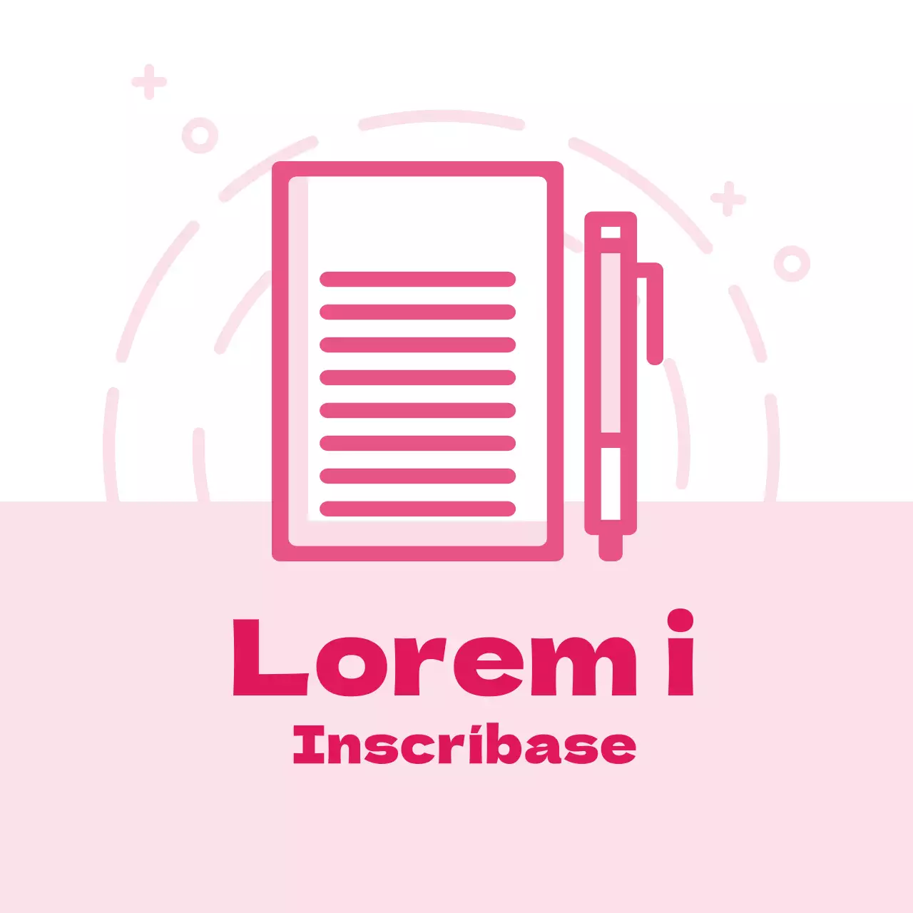 Etiquetas de registro de coronavirus con ilustraciones en rosa