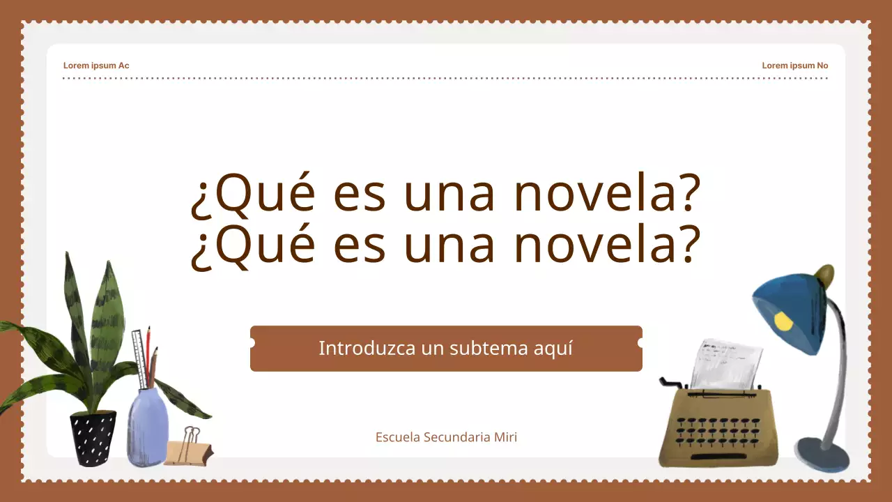 Sellos marrones Vintage Simple National Language Teaching Resources