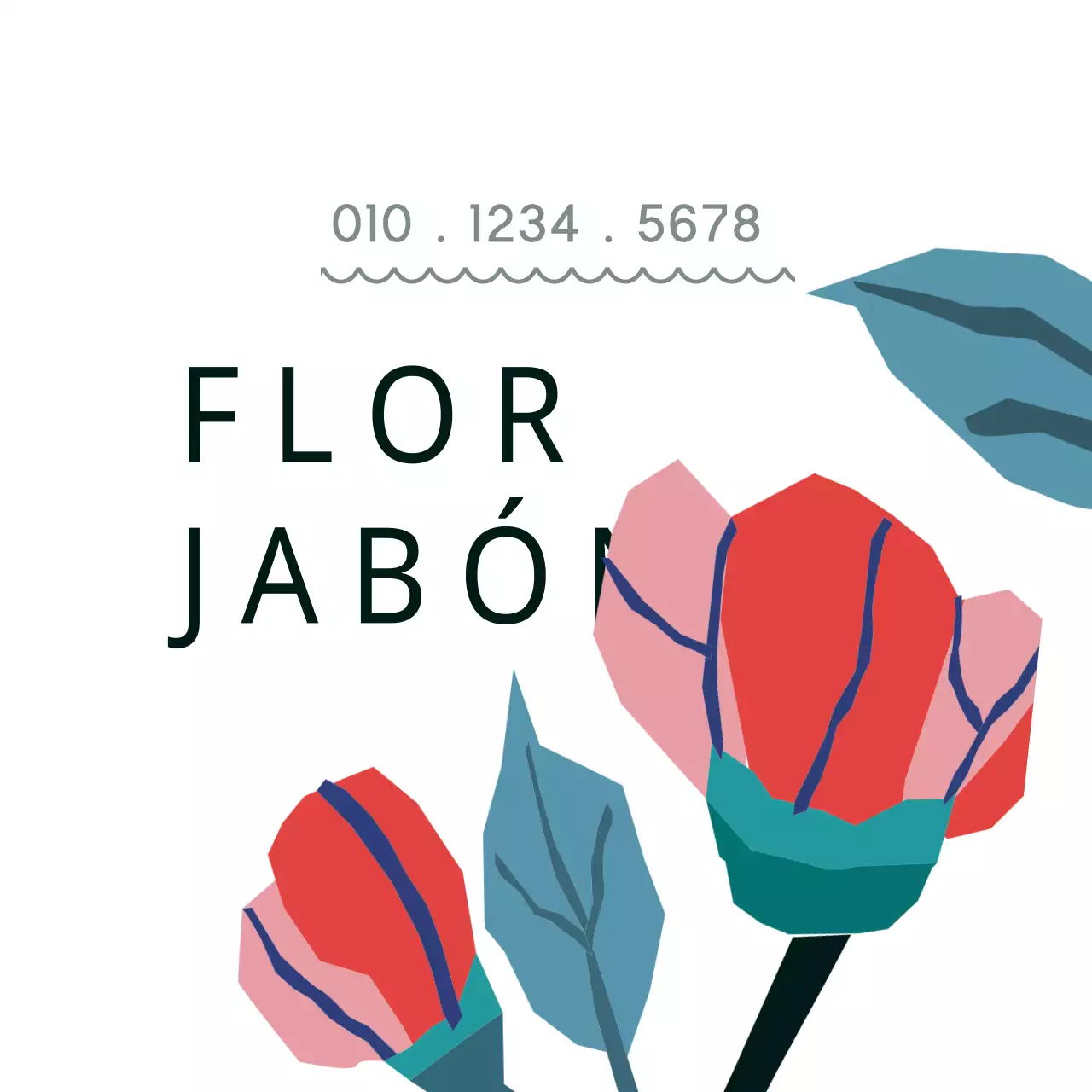 Jabón de flores