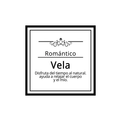 Vela romántica
