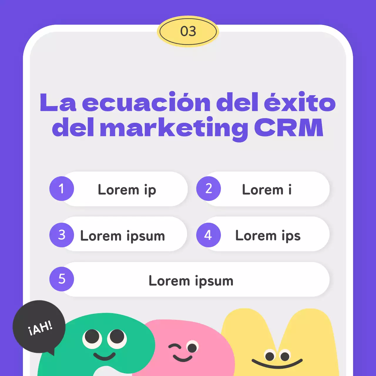 Aprenda sobre marketing de CRM con bebés de colores pastel y simpáticos personajes del alfabeto