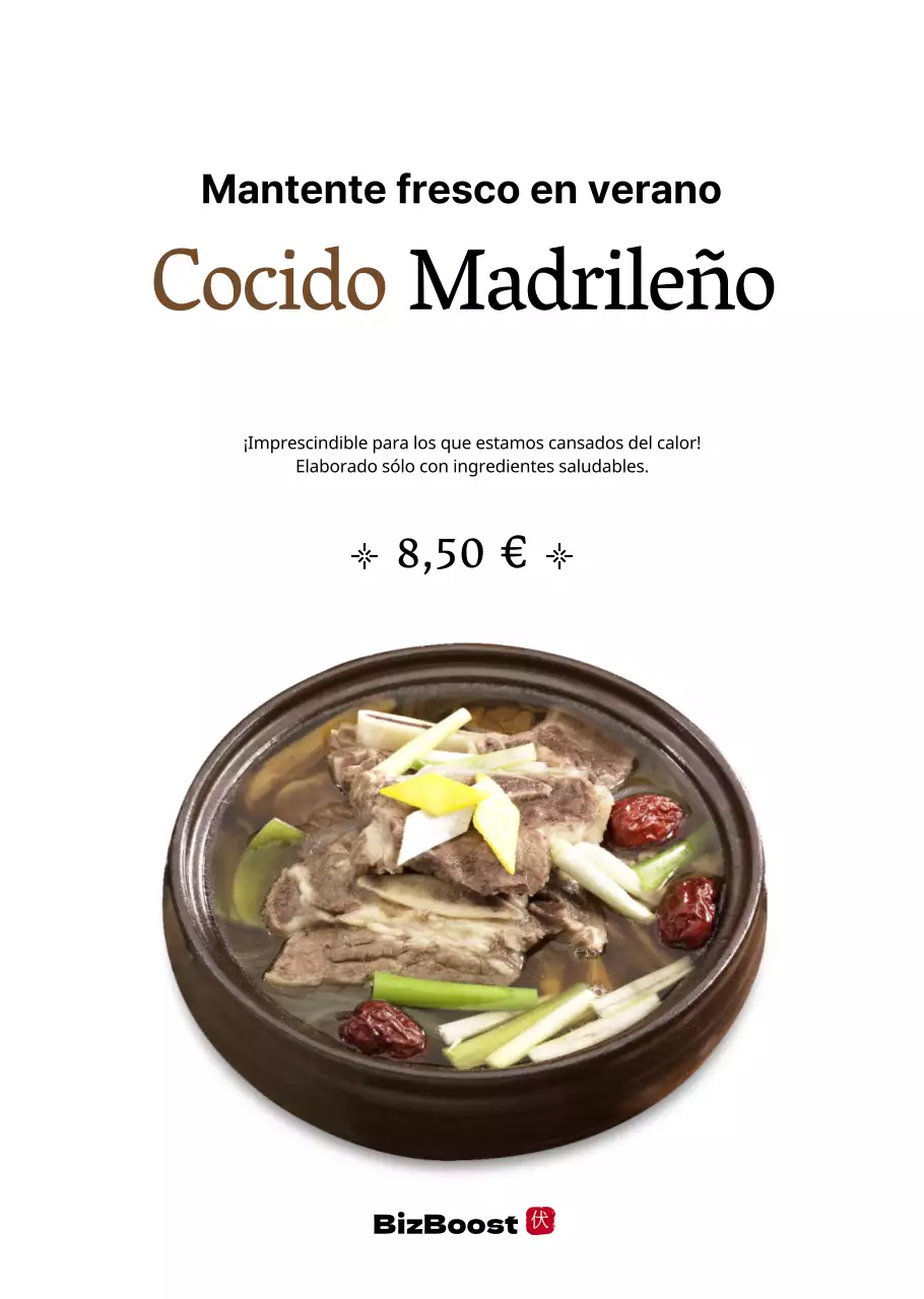 Galbi Tang coreano al estilo sencillo de Brown