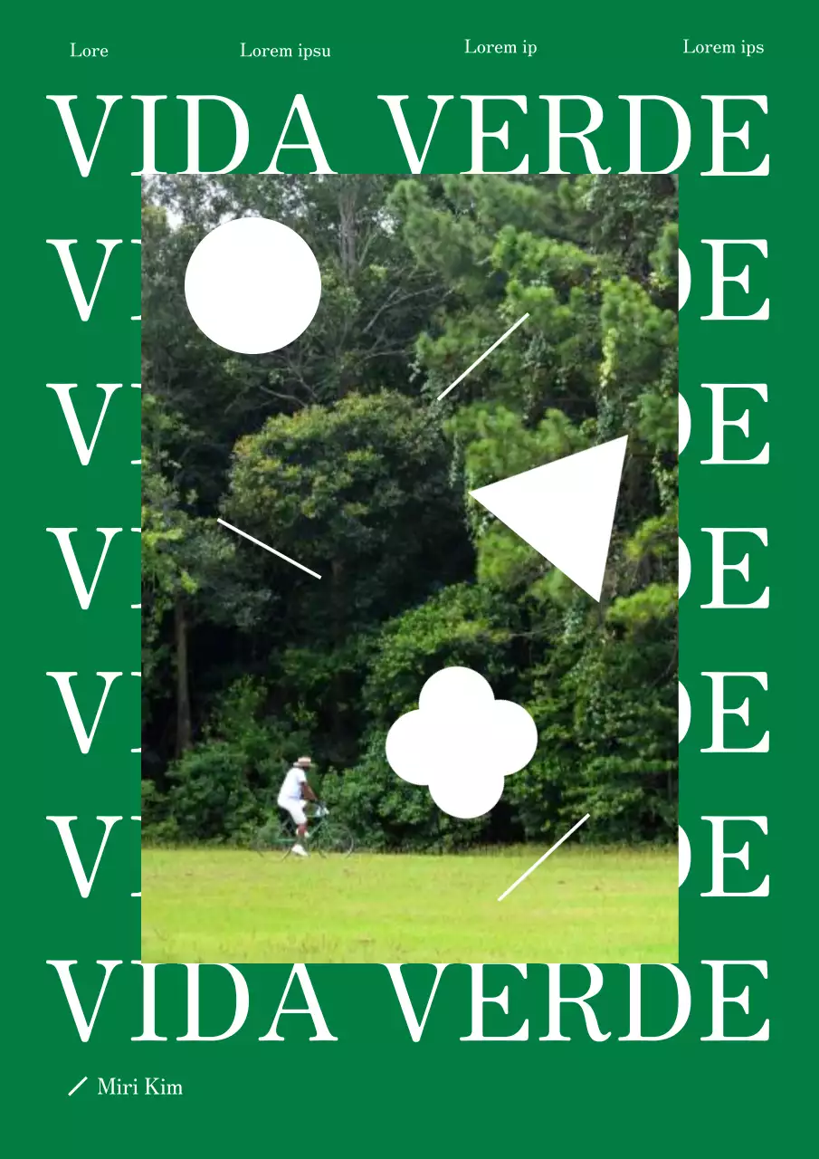 Verde Diseño de portada de libro autoeditado para un ensayo sencillo.