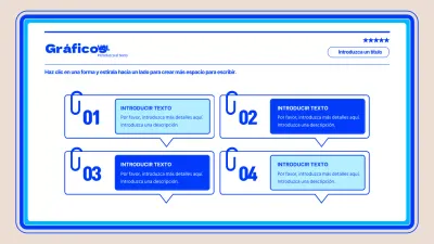 Infografía sencilla sobre gestión de proyectos en azul