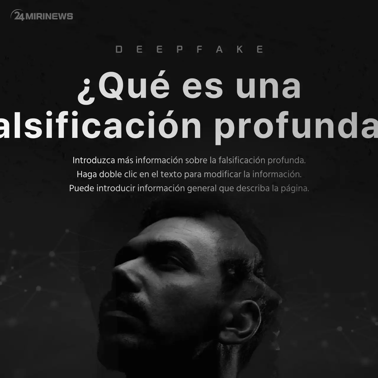 Noticias neutrales sobre tarjetas deep-fake