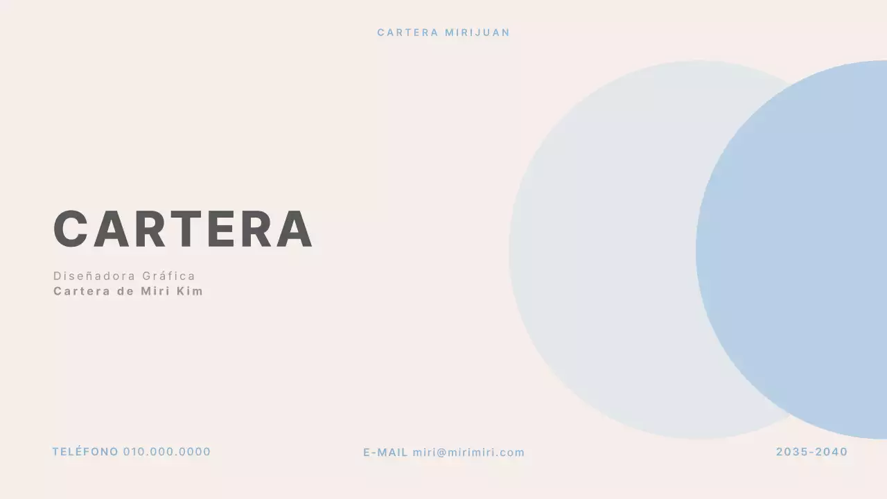 Cartera de diseño moderno en beige y azul claro