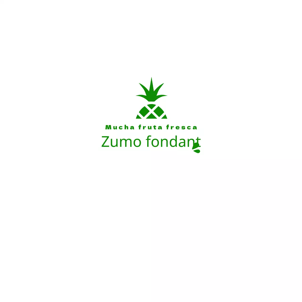 Servilletas de zumo de fondant