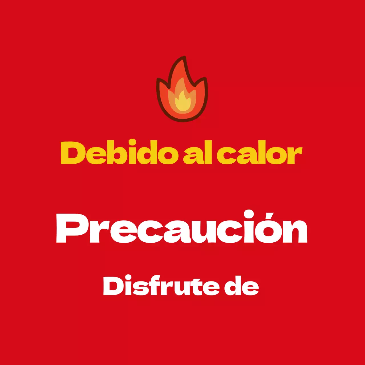 44444_Pegatina de precaución contra quemaduras