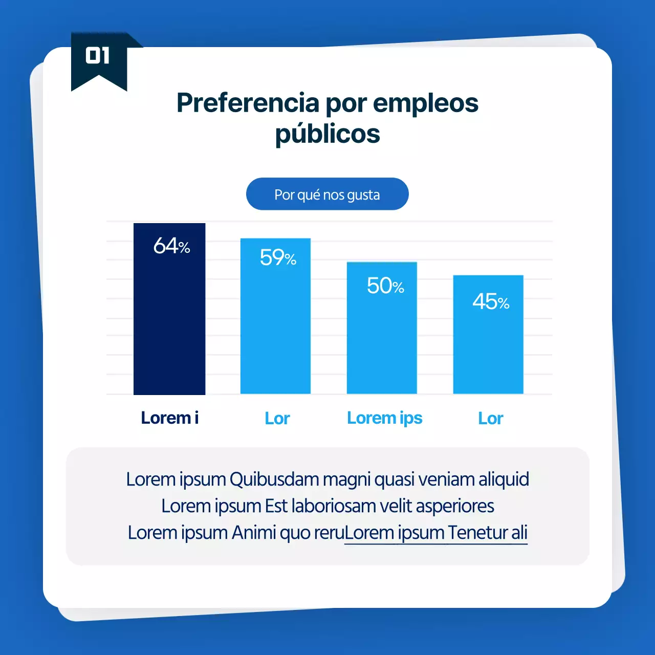 Contratación de empleos a tiempo parcial en oficinas gubernamentales azules y celestes