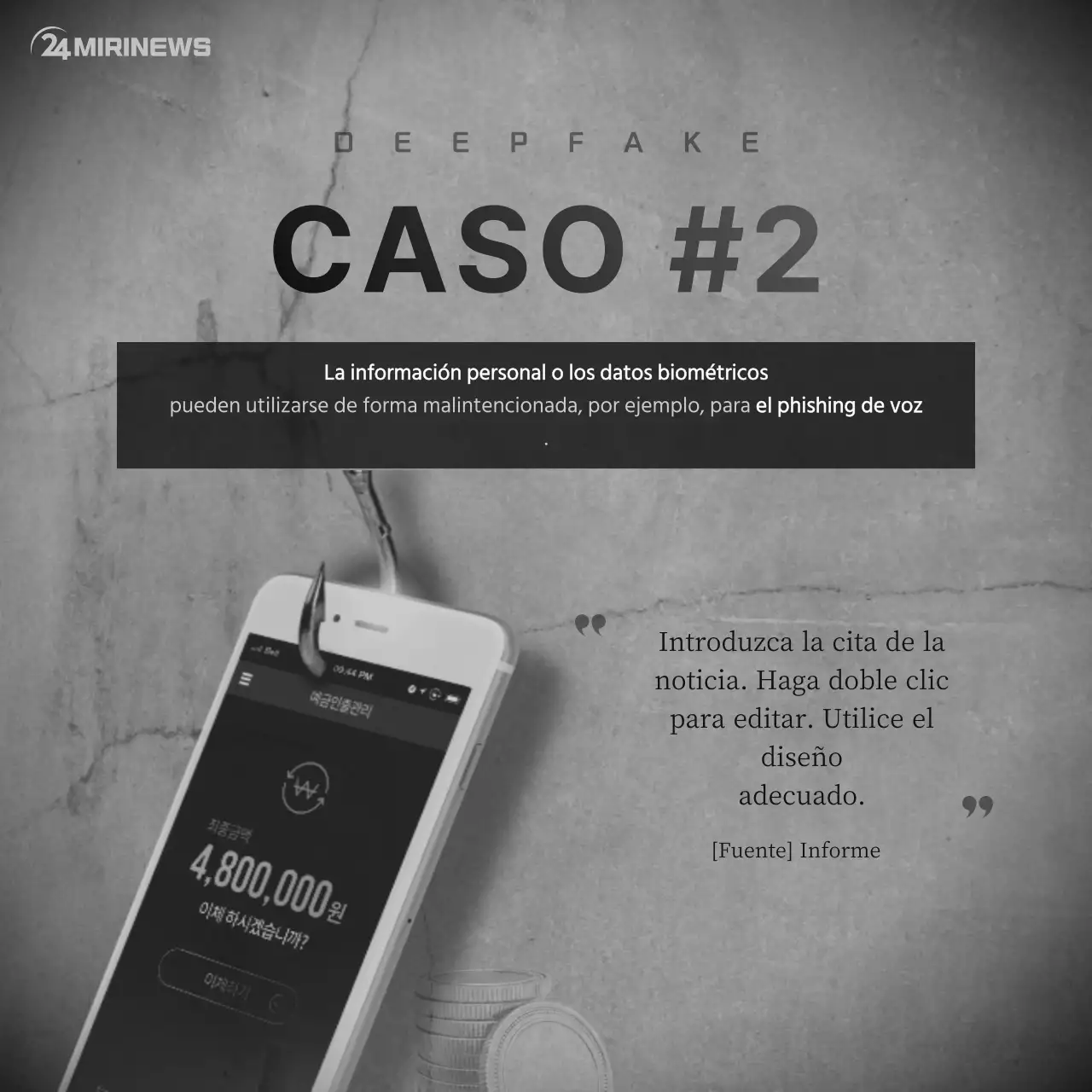 Noticias neutrales sobre tarjetas deep-fake