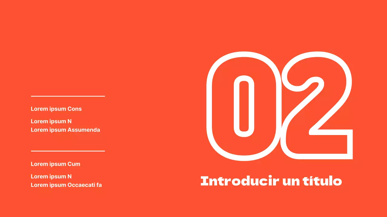 Presentaciones limpias