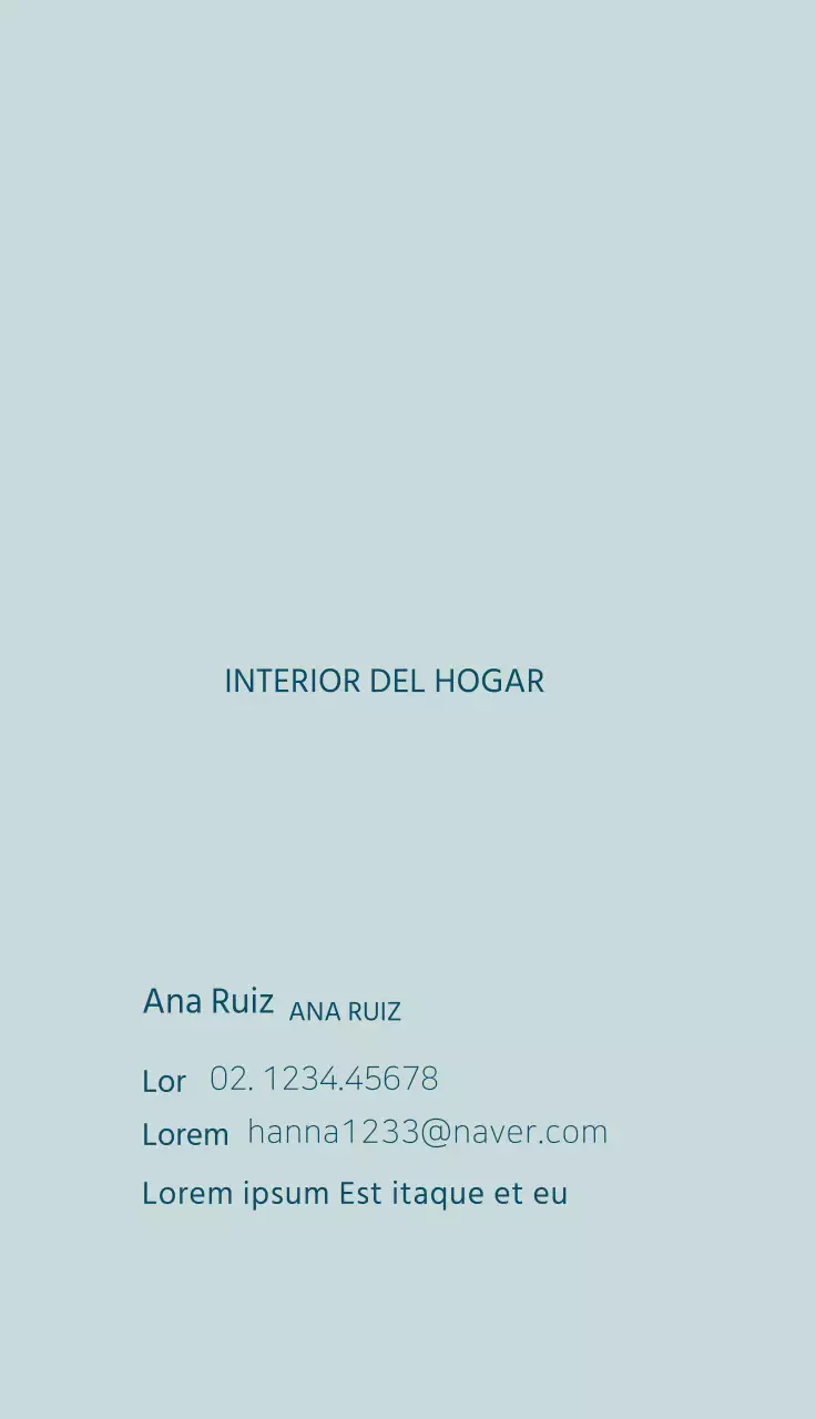 rosa azul ilustración interior suave