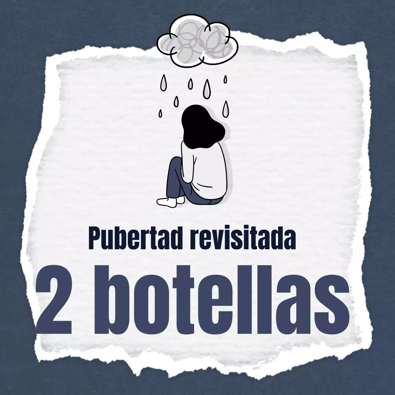 Promover un centro de asesoramiento minimalista, azul marino y gris, de dos en dos
