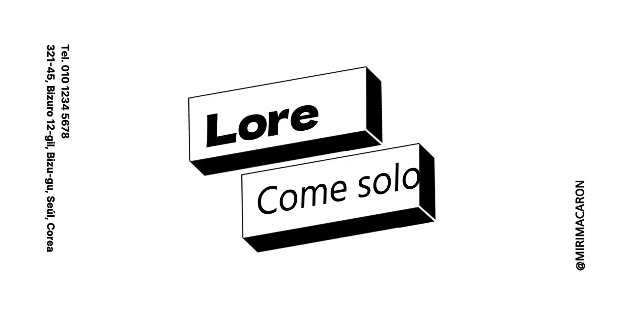 Estilo tridimensional con títulos claros para la información de la tienda y el servicio al cliente