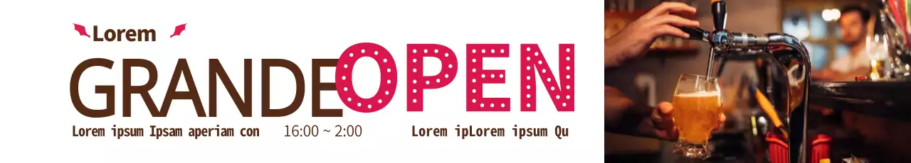 Gran inauguración_Pancartas