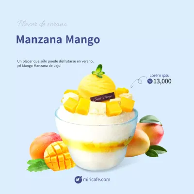 Azul claro imagen limpiaResaltar mangoDrinkCafe (cuadrado)