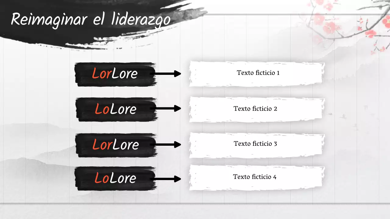 Blanco y negro y rojo Concepto clásico Tinta antigua y acuarela Presentación Presentación de los grandes de la acuarela