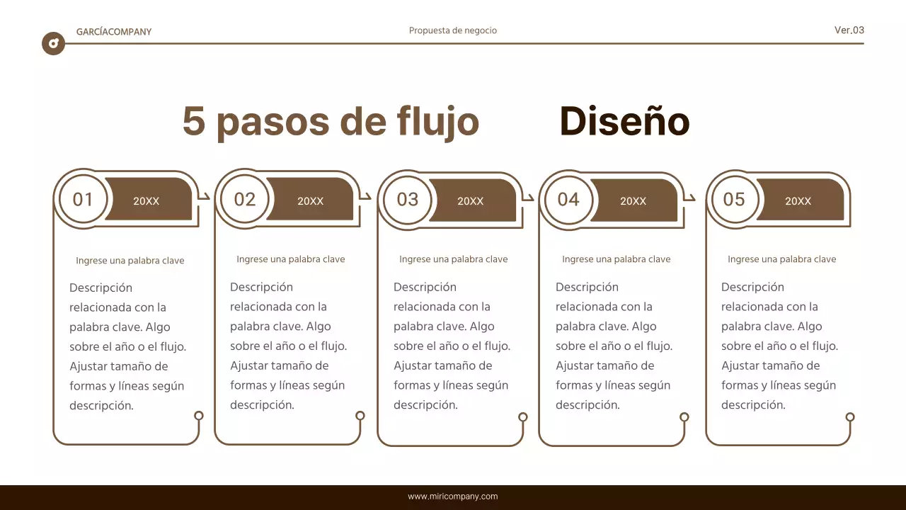 Informe de resaltado de texto sencillo en marrón y blanco