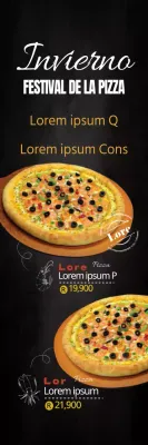 Nueva carta de pizzas marineras