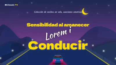 Purple Yellow Dawn Inspirational Drive Music Playlist