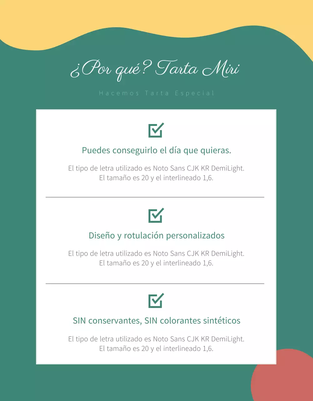 Tarta de preencargo en colores pastel Página de detalles personalizada hecha a mano Tarta de letras