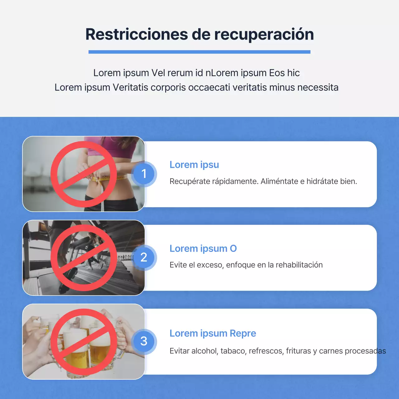 Información sobre los síntomas de las secuelas azules y grises de Long Covid