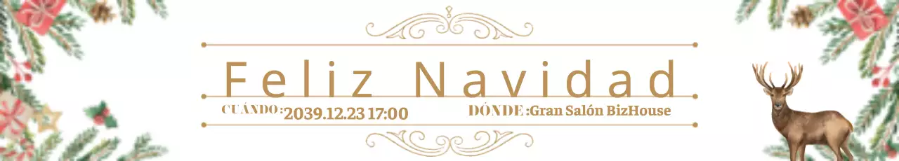 Una cálida y blanca fiesta de Navidad