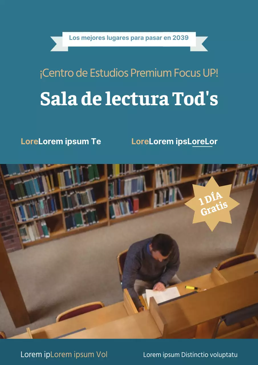 Sala de lectura Tod's