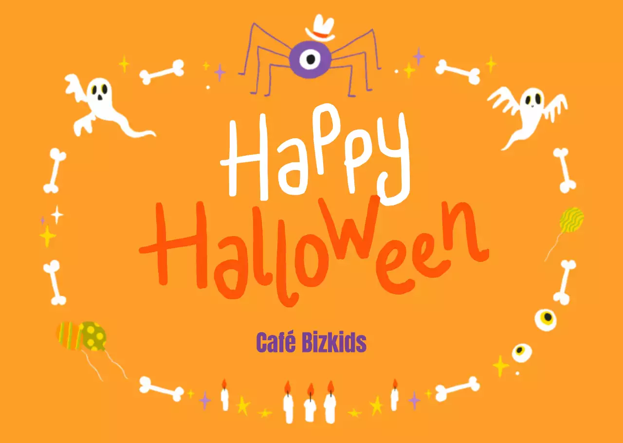 Personajes de Halloween Papel Transparente