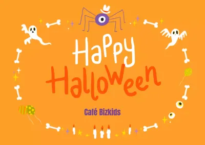 Personajes de Halloween Papel Transparente