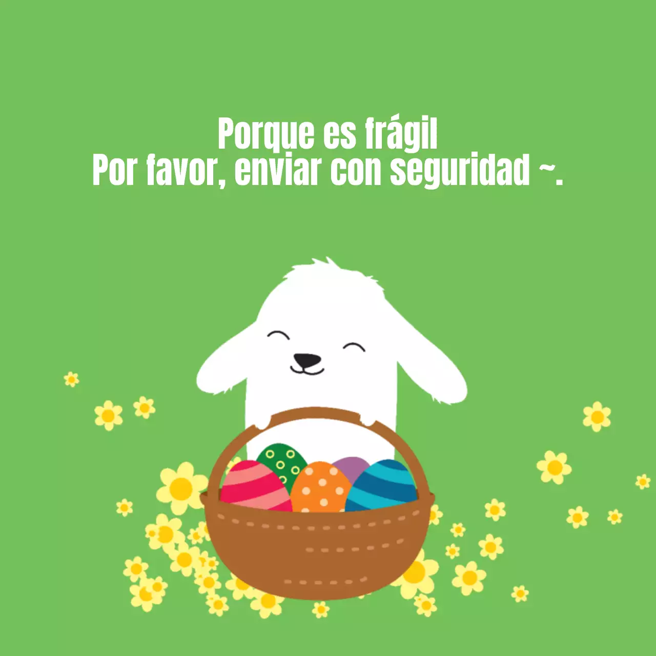 Por favor, entregue con seguridad