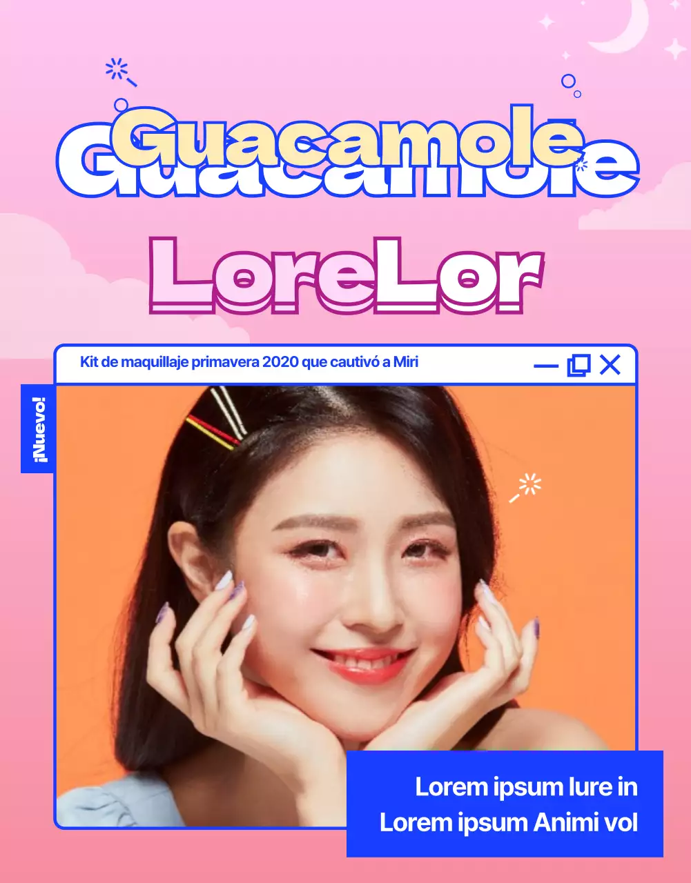 Maquillaje de guacamole