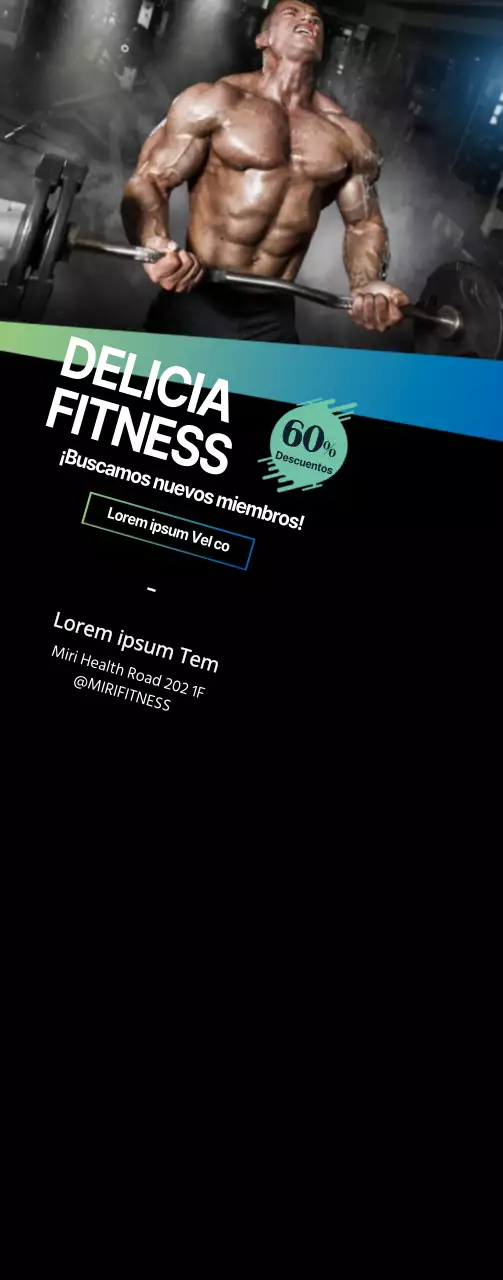 Estilo limpio en verde lima y azul para captar y promocionar nuevos miembros en la Diet Petite Shop.