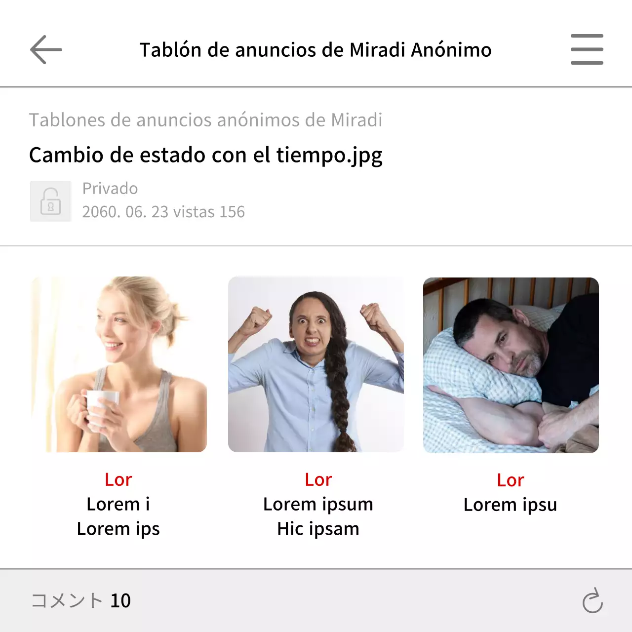 Tweets cómicos en blanco