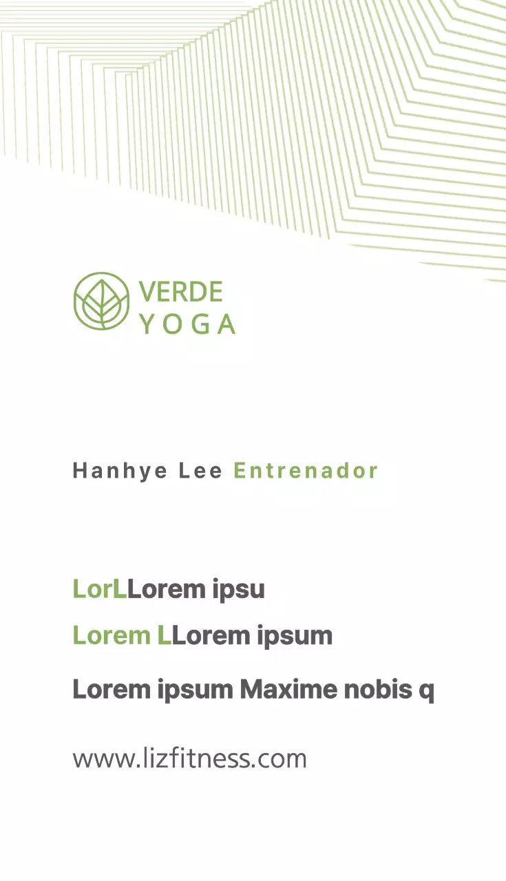 Yoga verde