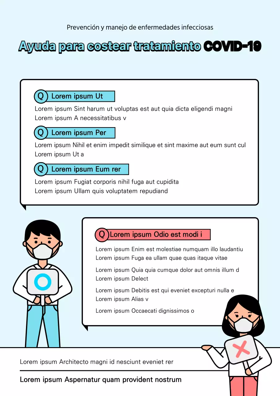 Ayuda con las facturas médicas de COVID-19