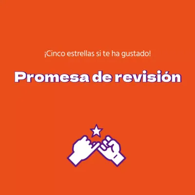 Pegatinas de revisión