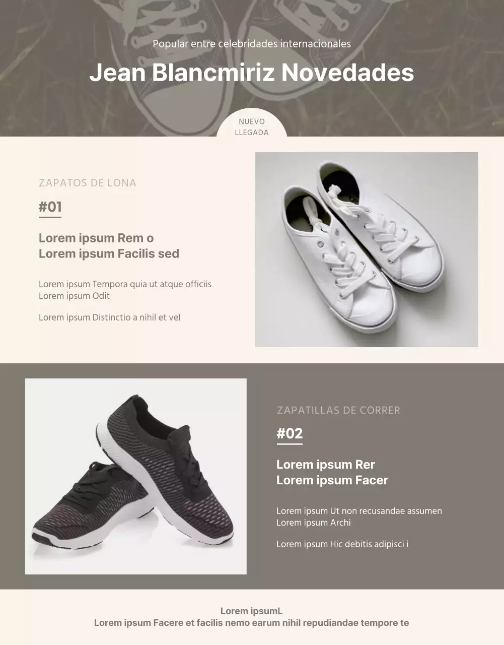 Plantilla de agente de compras internacional beige y tranquila