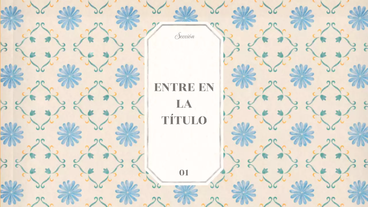 Diseño básico conceptual emocional con papel pintado vintage en beige y azul claro